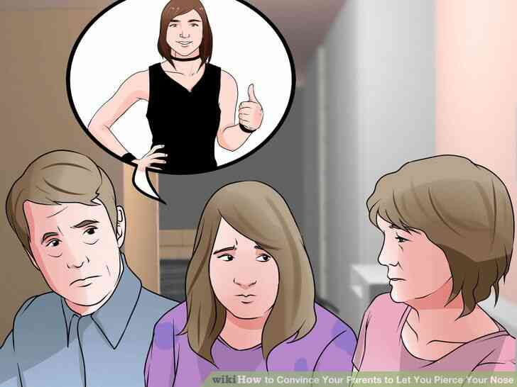 Image intitulée Convaincre Vos Parents de Vous Laisser Percer Votre Nez à l